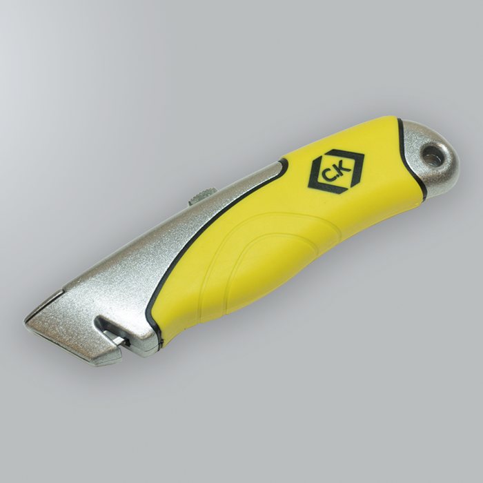 Soft grip trimming knife - Retractable (210-625) Soft grip trimming knife - Retractable (210-625)